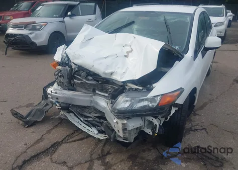 2012 Honda Civic Lx из США, поврежденный, VIN 19XFB2F51CE375104